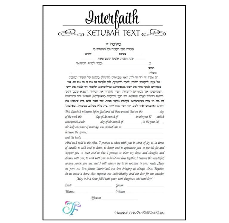 Judaic Symbols Ketubah - Image 7