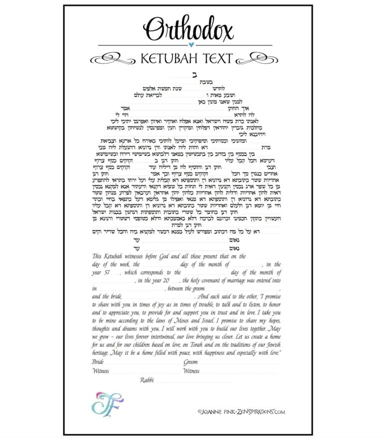 Judaic Symbols Ketubah - Image 9
